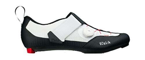 Fizik Men's Transiro Infinito R3 Triathlon Cycling Shoes - Black/White (Black/White - 41.5) Fizik Men's Transiro Infinito R3 Triathlon Cycling Shoes - Black/White (Black/White - 41.5)