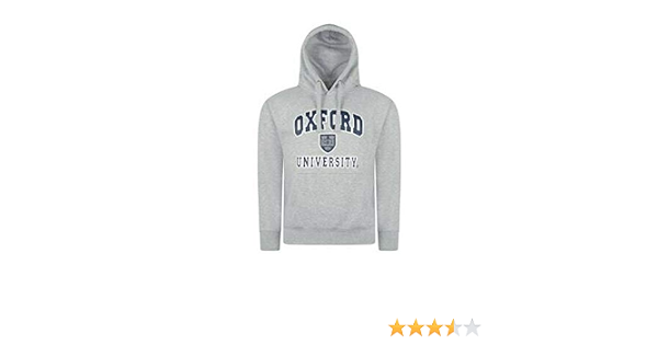 Sudadera con capucha de Oxford University, impresión de calidad, producto  oficial Gris gris X-Large: Amazon.es: Ropa