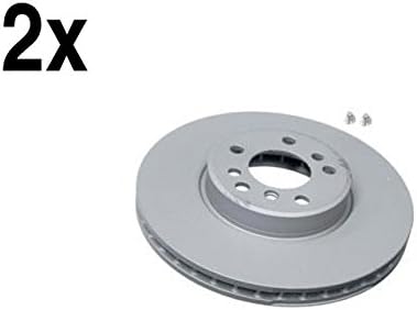 BMW E-53 (00-01) Brake Disc Front L+R (x2) ATE COATED