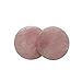 Lurrose 2pcs Eyelash Grafting Gasket Round Pallet Jade Stone Eyelash Extension Glue Pallet Holder Pad for Adults (Pink)