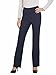 Red Hanger Bootcut Dress Pants for Women -Stretch Comfy Work Pull on Womens Pant Navy-L