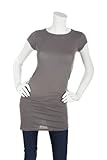 LAmade Women's Long Cap Sleeve Crew Neck Tee