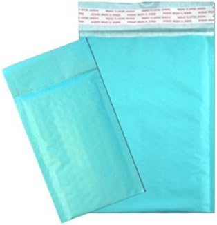 40 6x10 &amp; 4x8 Combo Aqua Colored Kraft Padded Bubble Mailers