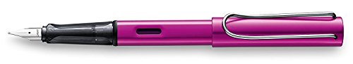 Lamy al-star vibrant pink fountain pen, medium nib | li…