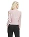 E.JAN1ST Women's Long Sleeve Shirt Tie Bow Neck Button End Slim Fit Chiffon Blouse, Pink, TagsizeXXL=Ussize6-8