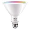Cree Lighting Connected Max Smart LED Bulb PAR38 Outdoor Flood Tunable White + Color Changing, Works with Alexa and…