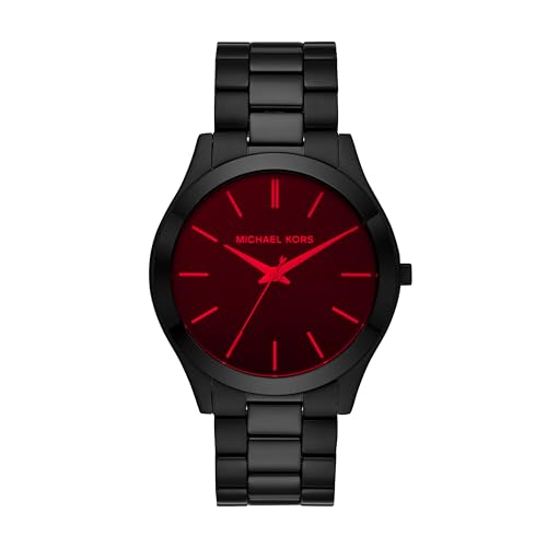 Michael Kors Oversized Slim Runway Men's Watch, Stainless Steel Watch for Men