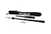 Frazer Warnock 21 inch Long Bagpipe Practice Chanter with 2 Quality Scottish Reeds, Breathable Case