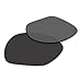 ACOMPATIBLE Replacement Polarized Lenses for Oakley Overtime OO9167 Sunglasses (Blcak)