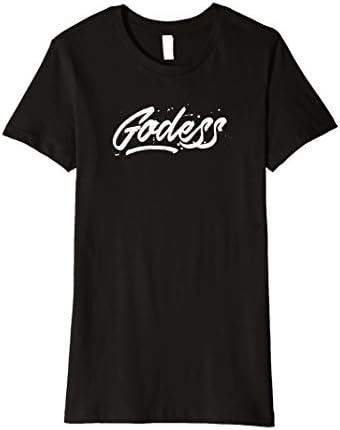 Womens Godess Premium T-Shirt | Heroic Princess Tee Gift Small Black