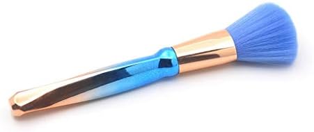 TheRang Single Spiral Diamond Handle Plastic Handle Cosmetic Blush Powder Brush