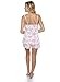kathy ireland Women's 2 Piece Camisole Tank Top and Shorts Pajama Sleepwear Set