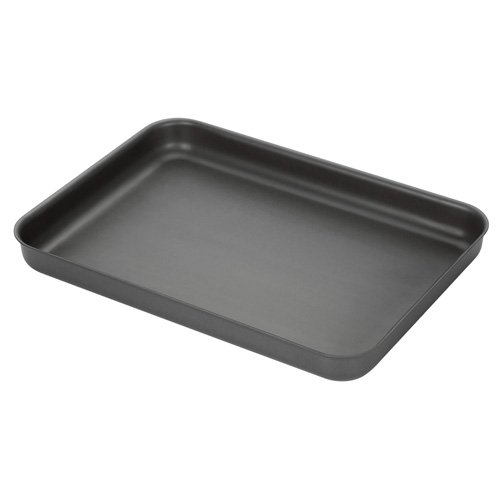 Stellar Horwood SHA64 36 x 27cm Roasting Tray, Shallow, aluminium, Black