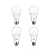 LUNO A21 Dimmable LED Bulb, 15W (100W Equivalent), 1600 Lumens, 5000K (Daylight), Medium Base (E26), UL Certified (4-Pack)
