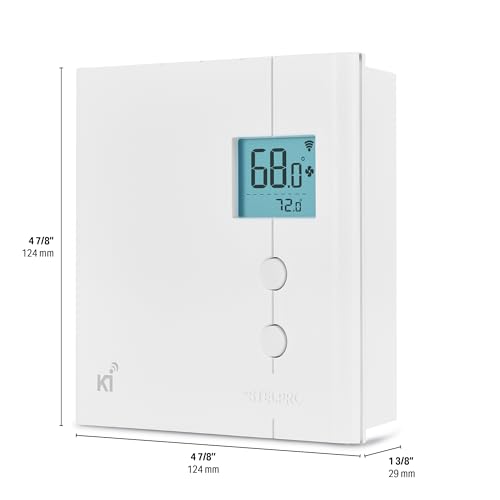 Stelpro Z-Wave KI STZW402WB+ Thermostat (White) for Electric Baseboards and Convectors - View 3