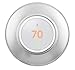 Metal Nest Learning Thermostat Wall Plate Compatible with Nest Learning Thermostat 3rd 2nd 1st Generation Silver (Wall Plate Only &2020 Nest Thermostat Can't Be Used)