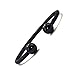 Accents Kingdom Stainless Steel Cable Cuff Bangle Stainless Steel Bracelet - Black Gun Metal Round Ball