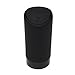 Cevillo Mini Trash Can with Lid for Car Cup Holder | Washable Silicone Automotive Kitchen and Office Mini Dust Holder Litter Rubbish Bin (Black)