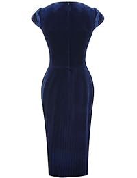 GownTown - Vestido de terciopelo para mujer