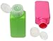 Simple Houseware 8 Pack 100ml Travel Bottles with Toiletry Bag, 4 Colors