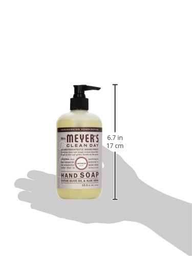Mrs. Meyer's Clean Day Liquid Hand Soap, Lavender, 12.5 Ounce Bottle