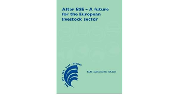 After Bse A Future For The European Livestock Sector E P - 