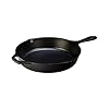 Lodge 17L8SK3 Gietijzeren Braadpan, 26 cm Diameter, Zwart