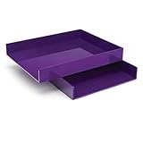 Poppin Letter Tray (Purple)
