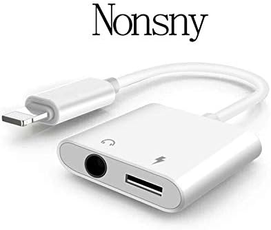 Aux Charge AUX Splitter Replacement for Phone 7/7Plus/8/8Plus X/Xs Max Support iOS 10.3 or Later