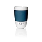 Pantone Universe Classic Cup with Silicone Band, Indian Teal