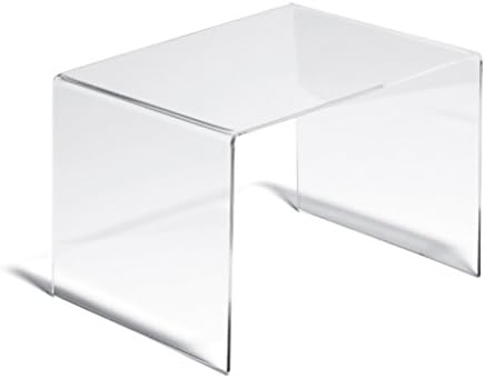 FALKEN DESIGN Clear Acrylic Riser - Square 3/8"- 18"x18"x18"