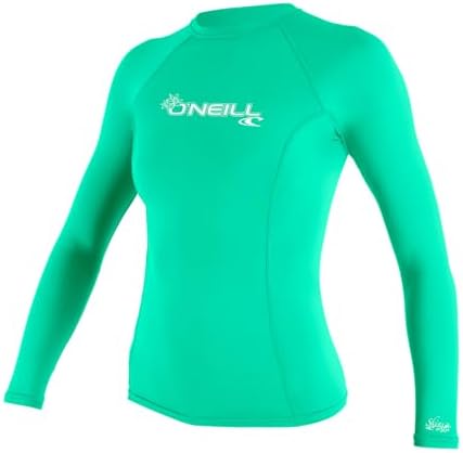 Rashguard O'Neill Basic Skins – Manches Longues, UPF 50+, Polyester/élasthanne, Pour Surf Et Sports Nautiques
