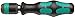 Wera Kraftform 813 R Hexagon Bitholding Screwdriver, Rapidator Quick-Release Chuck, 1/4