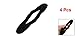 4 Pcs Foam Sponge Bun Hair Twist Clip Hairstyle Maker Former