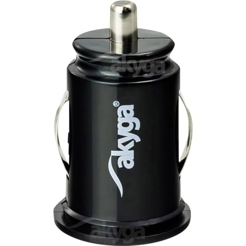 Akyga AK-CH-02 Auto Ladegerat mit 2X USB anschluss 5V/2.1A schwarz