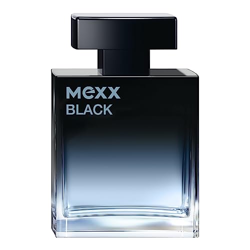 Mexx Black Man Eau de Parfum - langanhaltender Herrenduft, 50 ml (1er pack)