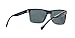 A|X ARMANI EXCHANGE Unisex Ax4016 Square Sunglasses, Black/Transp. Blue Green/Grey, 57 mm