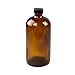 Glass Growler Bottle 32 Ounces 1 Amber