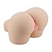 Y-NOT Male Masturbator Sex Toys Big Ass Doll Realistic Lifelike Sex Love Doll with Vagina and Anal Holes Pussy Anal Adult Toy for Male Flesh Color