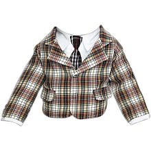 FAO Schwarz Muppet Whatnot - Plaid Jacket & Tie Disney