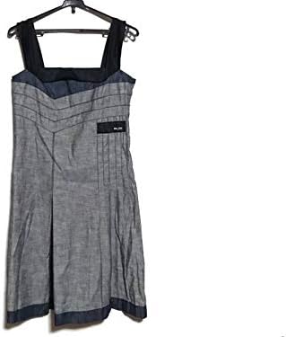 Amazon ミュウミュウ Miumiu ワンピース レディース グレー ネイビー ダークネイビー 中古 服 ファッション小物 通販