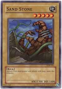 Yu-Gi-Oh! - Sand Stone (LOB-109) - Legend of Blue Eyes White Dragon - Unlimited Edition - Common