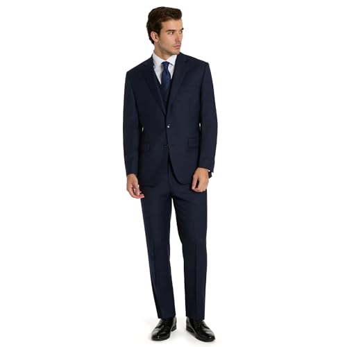 Michael Kors Navy Solid Classic Sport Coats|Navy,56L