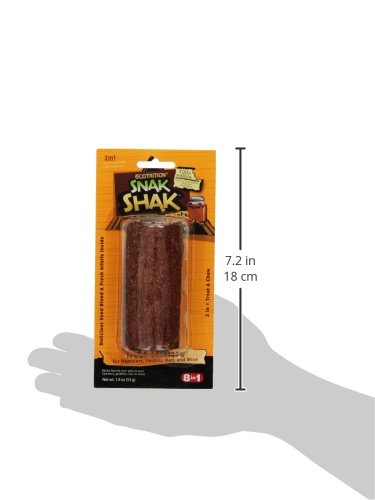 Ecotrition Snak Shak Treat Stuffer, Small, Peanut Butter Flavored (Ec-84221)
