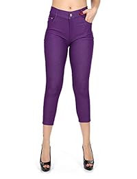 Pantalones de algodón SERENITA, jeggings pitillo elásticos suaves