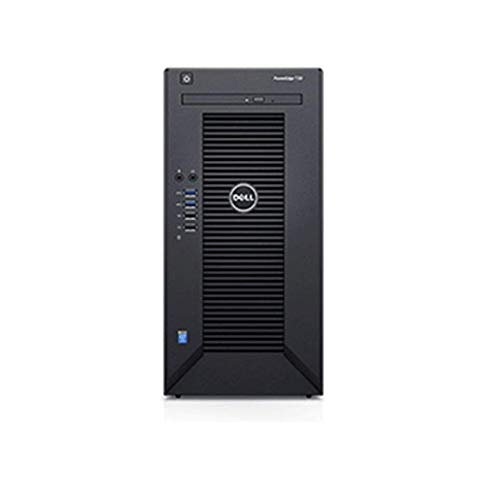 2019 Newest Flagship Dell PowerEdge T30 Premium Business Mini Tower Server System Desktop Computer, Intel Quad-Core Xeon E3-1225 v5, 16GB RAM, 2TB HDD, DVDRW, HDMI, No OS, Black(Certified Refurbished)