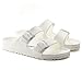 Birkenstock Essentials Unisex Arizona EVA Sandals White 42 R EU (US Men's 9-9.5)