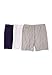 Comfort Choice Women's Plus Size Cotton Bloomer 3-Pack