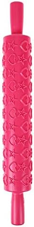 SSTQSAA Cake Decorating Embossed Rolling Pins Ideal for Fondant, Pastry, Icing, Clay, Dough