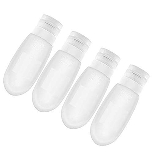 DIY Crafts 10 PCS Travel Bottles, Leakproof Silicone Refillable Travel Containers, Squeezable Travel Tube Sets Cosmetic Toiletry Containers for Shampoo Lotion Soap. (Design No # 4, Pack of 8 Pcs)